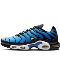 Nike - Air Max Plus Sneakers Black / Hyper Blue - Lyst
