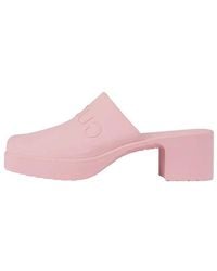 Gucci - (Wmns) Logo Rubber Mule - Lyst