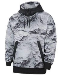 Nike - Alphabet Printing Half Zipper Colorblock Casual - Lyst