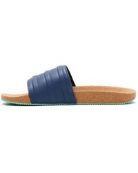 adidas - Originals Adilette Premium Slides 'Cork Pack Night' - Lyst