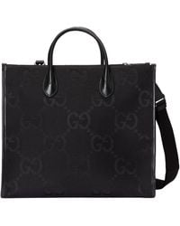 Gucci - Jumbo Gg Canvas Tote Bag - Lyst