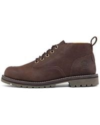 Timberland - Redwood Falls Waterproof Wide Fit Chukka Boots 'Dark Full Grain' - Lyst