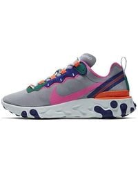 Nike - (Wmns) React Element 55 'Wolf Fuchsia' - Lyst