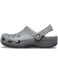 Crocs™ - Classic Clog Beach Gray Sandals - Lyst