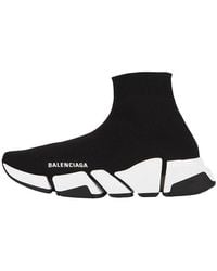 Balenciaga - Speed Knit Sock-Style Sneaker - Lyst