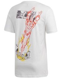 adidas - X Marvel Iron Short Sleeve - Lyst