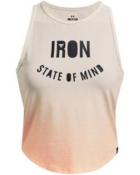 Under Armour - (Wmns) Project Rock Fashion Cropped Tank - Lyst