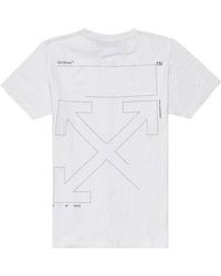 Off-White c/o Virgil Abloh - Crew Neck Pullovers Street Style Cotton Short Sleeves - Lyst