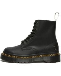 Dr. Martens - 1460 Bex Double Stitch Leather Boots - Lyst