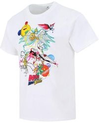 Nike - Sports Running Casual Printing Round Neck Short Sleeve T-Shirt - Lyst