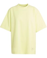 adidas - (Wmns) By Stella Mccartney Logo T-Shirt Asia Sizing - Lyst
