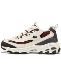 Skechers - (Wmns) D'Lites Zip Along Shoes Burgundy' - Lyst