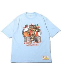 Nike - X Maison Chateau Rouge Crossover Retro Basketball Character Printing Short Sleeve Asia Edition - Lyst