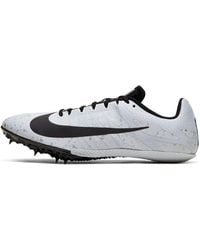 Nike - Air Zoom Rival S 9 Spikes 'Pure Platinum Speckled' - Lyst