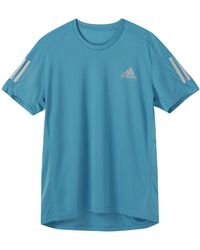 adidas - Own The Run Tee Sports Training Quick Dry Short Sleeve - Lyst