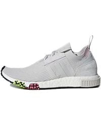 adidas - Nmd_racer Primeknit 'gray One' - Lyst