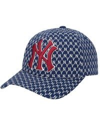 MLB - Monogram New York Yankees Baseball Cap - Lyst