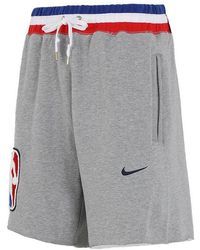 Nike - Nba Team 31 Courtside Casual Breathable Basketball Sports Shorts Light - Lyst