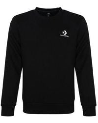 Converse - Star Chevron Emb Crew Sweatshirt - Lyst