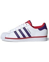 adidas - Adidas Superstar Purple Scarlet - Lyst
