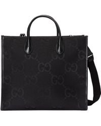 Gucci - Jumbo Gg Canvas Tote Bag - Lyst