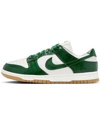 Nike - Fj2260-002 W Dunk Low Lx Phantom/sail/metallic Gold/gorge Green Uk 8 - Lyst