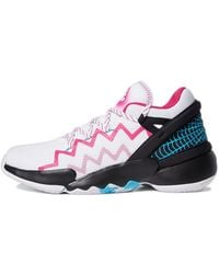 adidas - D.o.n. Issue 2 Gca White/black/red - Lyst