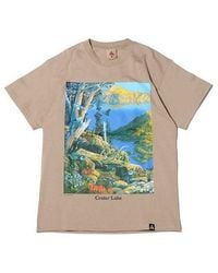 Nike - Acg Crater Lake Sports Printing Pattern Round Neck Short Sleeve - Lyst