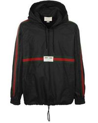 Gucci - Label Coated Cotton Trench Coat For - Lyst