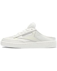 Reebok - (Wmns) Club C 85 Mule 'Chalk Luminous Lilac' - Lyst
