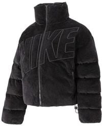 Nike - Sportswear Essential Therma-fit Oversize Corduroy Down Jacket - Lyst