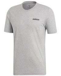 adidas - E Pin Tee Sports Stylish Round Neck Short Sleeve - Lyst