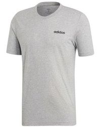 adidas - E Pin Tee Sports Stylish Round Neck Short Sleeve - Lyst