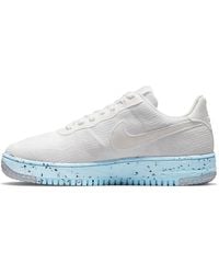 Nike - (Wmns) Air Force 1 Crater Flyknit 'Pure Platinum' - Lyst