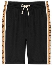 Gucci - Ss20 Technical Jersey Shorts G-Knitted Drawstring Shorts For - Lyst