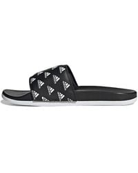 adidas - Adilette Comfort Slide 'Repeat Logo - Lyst
