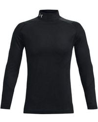 Under Armour - Coldgear Infrared Mock Long Sleeve T-Shirt - Lyst