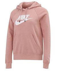 Nike - (Wmns) Sportswear Knitting Printing Logo Hoodie Asia Sizing - Lyst
