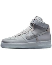 Nike - Air Force 1 High '07 Premium Shoes 'Wolf' - Lyst