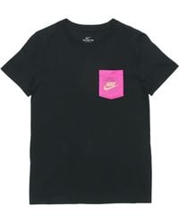Nike - (Wmns) As W Nsw Tee Contrasting Colors Logo Short Sleeve - Lyst