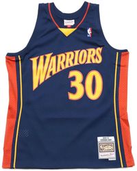 Mitchell & Ness - Nba Golden State Warriors Swingman Jersey 'Stephen Curry Road 2009-10' - Lyst