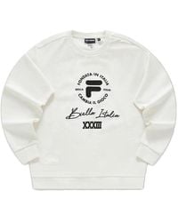 Fila - Logo Printed Sweater - Lyst