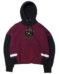 Nike - (Wmns) X Paris Saint-Germain Fleece Hoodie 'Bordeaux' - Lyst