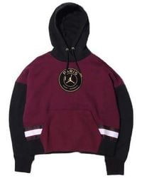 Nike - (Wmns) X Paris Saint-Germain Fleece Hoodie 'Bordeaux' - Lyst