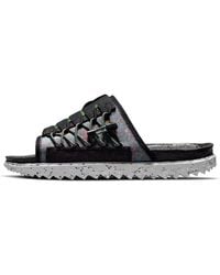 Nike Asuna Crater Slides in Black for Men | Lyst Nike Asuna Crater Slides in Black for Men | Lyst