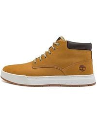 Timberland - Maple Grove Wide Fit Leather Chukka Boots 'Wheat' - Lyst