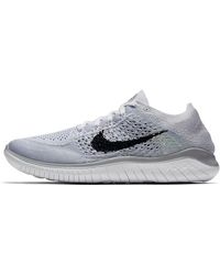 Nike - (Wmns) Free Rn Flyknit 2018 Platinum' - Lyst