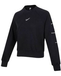 Nike - (Wmns) Sportswear Swoosh French Terry Crew Sweatshirt - Lyst