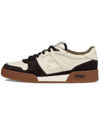 Fendi - Match Low Top Suede - Lyst