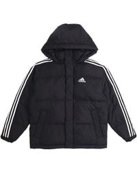 adidas - 3St Puff Down Outdoor Protection Against Cold Stay Warm Hooded Down Jacket - Lyst